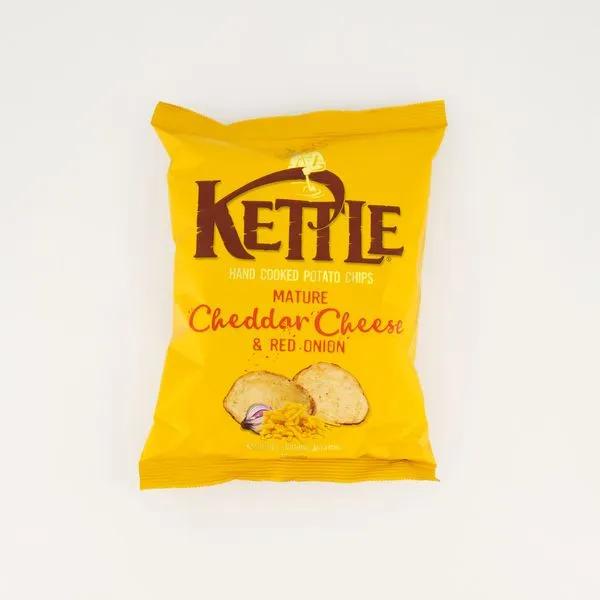 Kartulikrõpsud cheddari-punase sibulaga 130g