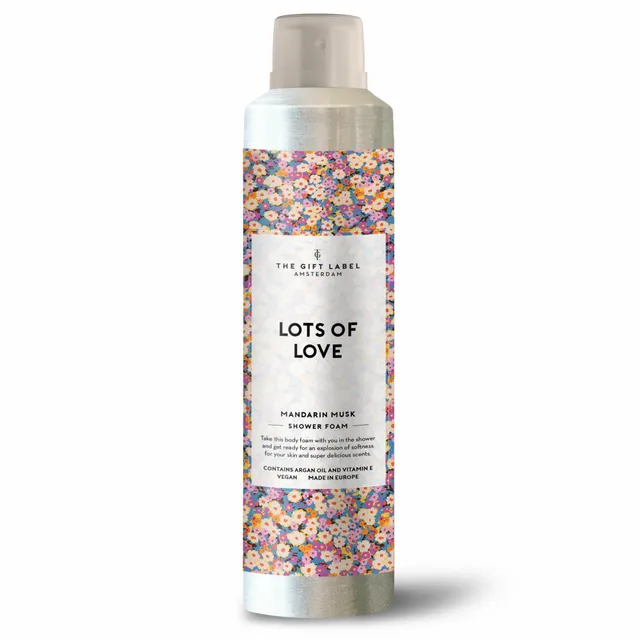 The Gift Label Shower Foam V3 - Lots Of Love SS25