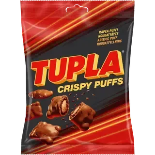 Tupla Crispy puffs šokolaadimaiused 140g