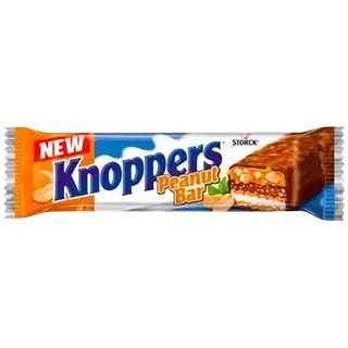 Knoppers PeanutBar, šokolaadibatoon maapähklitega 40g