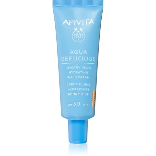 Apivita Aqua Beelicious Tinted Fluid SPF30 Kerge tooniv vedelik sära andva efektiga SPF 30 40 ml