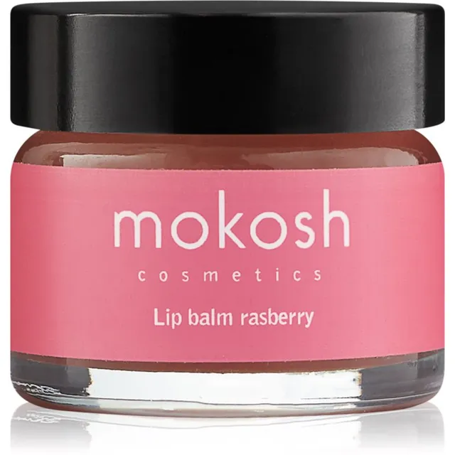 Mokosh Raspberry Toitev palsam huultele ja kuivadele piirkondadele 15 ml
