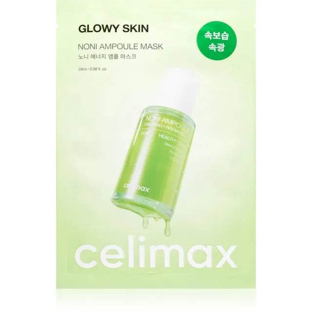 celimax The Real Noni Niisutav näo lehtmask pinguldava toimega 25 ml
