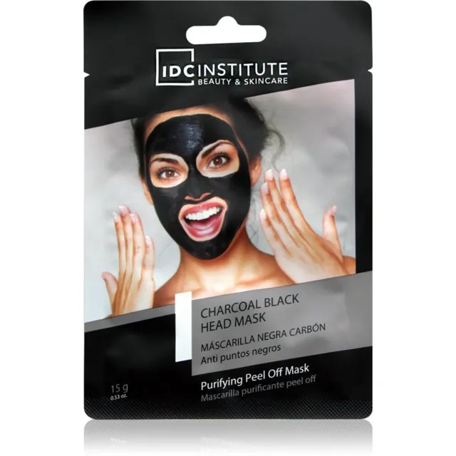 IDC Institute Charcoal Blackhead Mask Mustpeadevastane mahakooritav mask aktiivsöega 15 g
