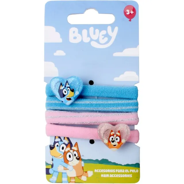 Disney Bluey Hair Accessories Juuksekummid lastele 4 tk