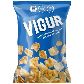 VIGUR Grillimaitselised kartulikrõpsud 70g