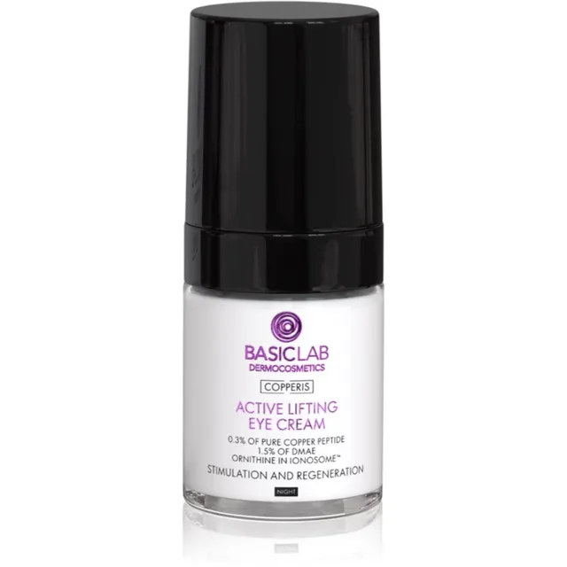 BasicLab Dermocosmetics Copperis Tõstev silmakreem öö 18 ml