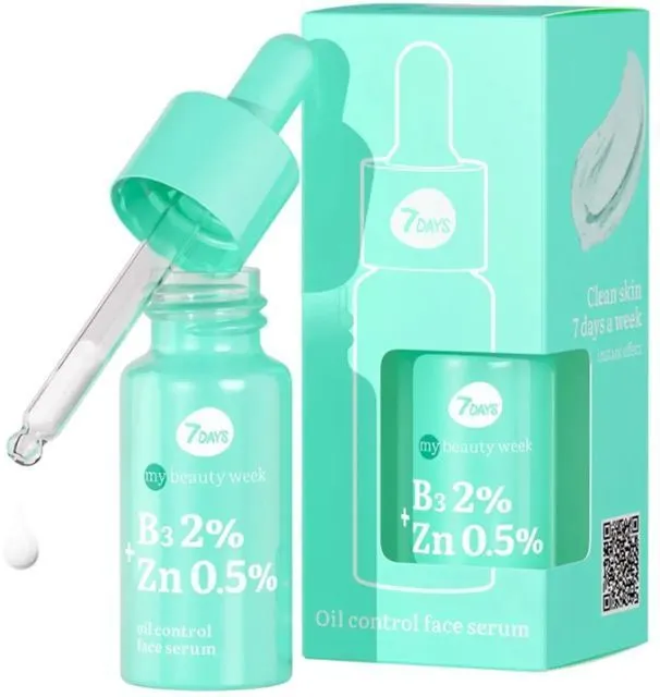 7DAYS My Beauty Week B3 2%+ZN 0,5% Oil Control Face Serum (20mL)