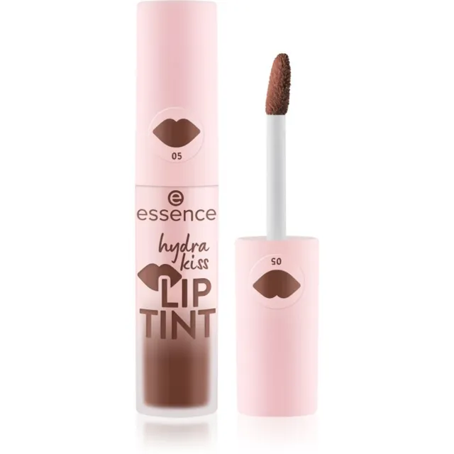 essence Hydra Kiss Kauakestev huulevärv varjund 05 Chocolate Brown 4 ml
