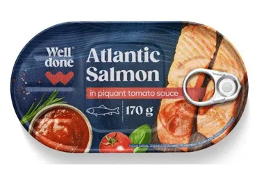 Lõhefilee tomatikastmes WELL DONE 170g