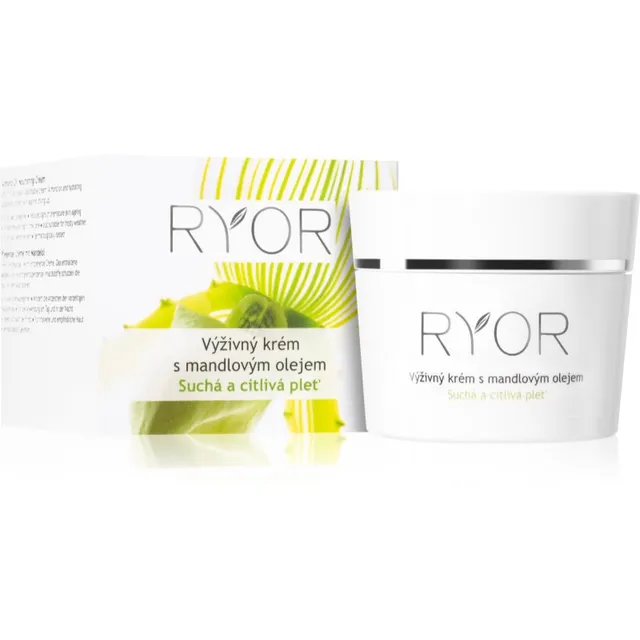 RYOR Dry And Sensitive Toitev kreem mandliõliga 50 ml