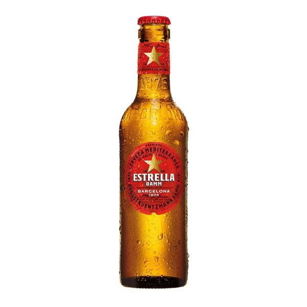 Estrella damm hele õlu alk.4.6% vol 330ml Hispaania