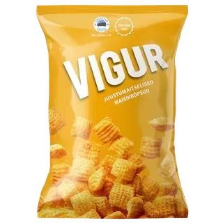 VIGUR Juustumaitselised maisikrõpsud 90g