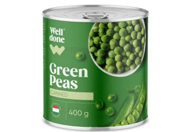 Roheline konservhernes WELL DONE 400g