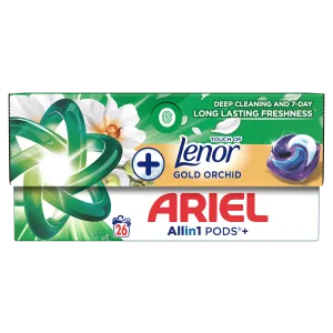 Ariel Gold Orchid pesukapslid 26tk