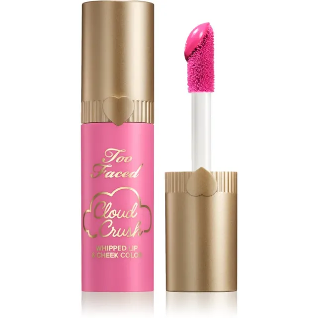 Too Faced Cloud Crush Whipped Lip & Cheek Color Vedel põsepuna huultele ja põskedele varjund Super Candy Clouds 4.3 g