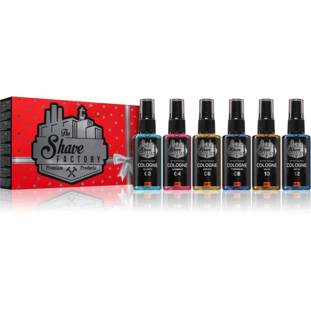 The Shave Factory After Shave Raseerimisjärgne vesi 6x50 ml