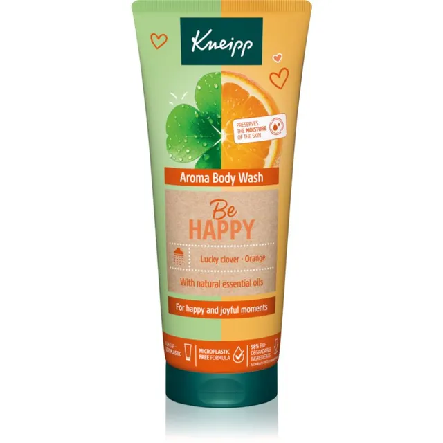 Kneipp Be Happy Dušigeel Clover & Orange 200 ml