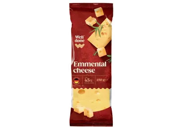 Juust Emmental WELL DONE 45%, 250g