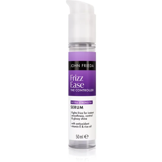 John Frieda Frizz Ease Extra Strenght Serum Juukseseerum ohjeldamatutele ja käharatele juustele 50 ml