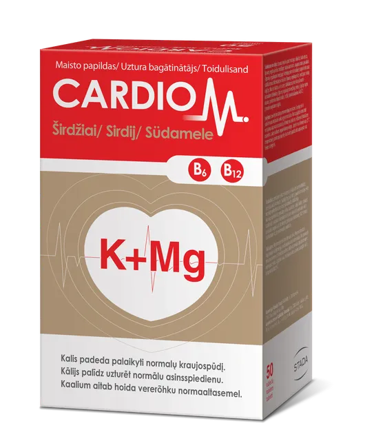CardioM K+Mg tabletid N50