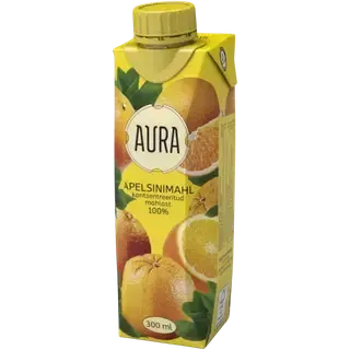 Apelsinimahl, AURA, 300ml