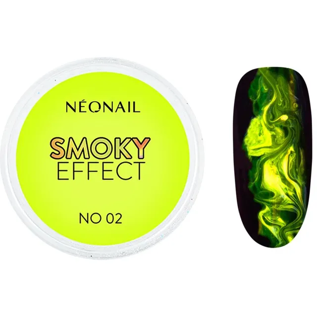 NEONAIL Effect Smoky Puuder küüntele varjund No. 02 Yellow 2 g