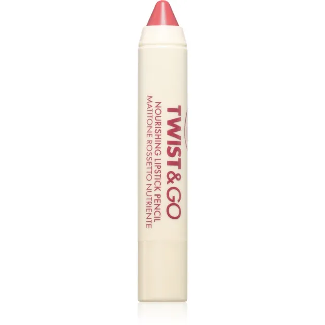 puroBIO Cosmetics Twist&Go Toitev huulepulk pulgakujuline varjund Pink Sand 2.9 g