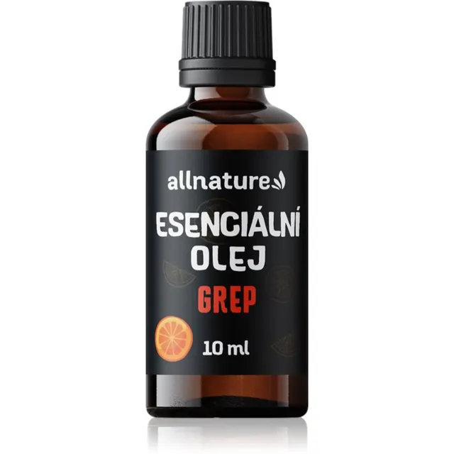 Allnature Essential Oil Grapefruit eeterlik õli ergutava toimega 10 ml