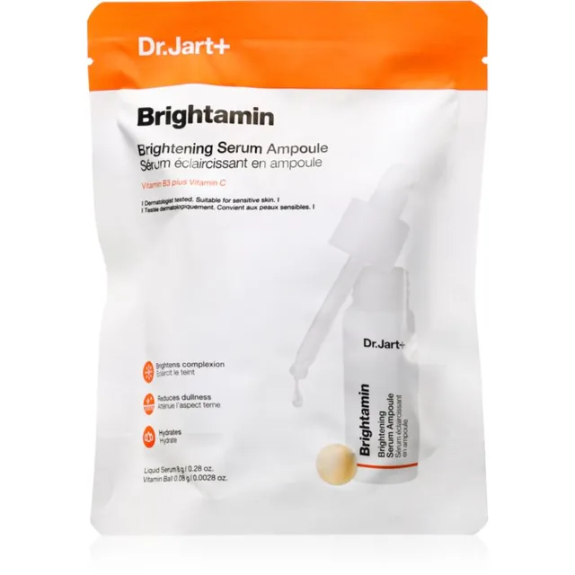 Dr. Jart+ Brightamin Brightening Serum Ampoule Aktiivne kirgastav ja siluv seerum C-vitamiiniga 8.08 g