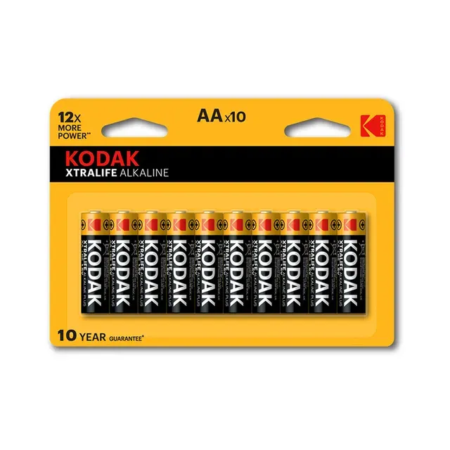 Patareid Xtralife alkaline AA, KODAK, 10 tk