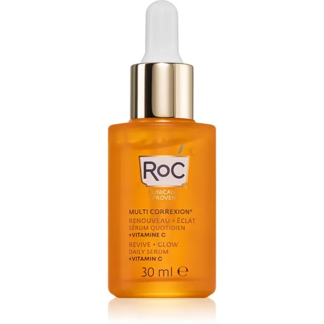 RoC Multi Correxion Revive + Glow Kirgastav seerum C-vitamiiniga näole ja kaelale 30 ml