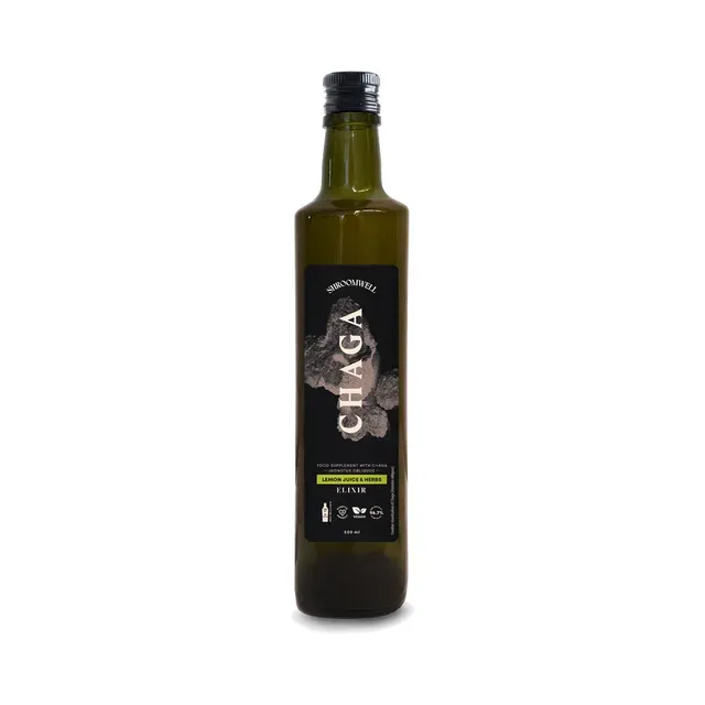 Chaga Elixir Ravimtaimed, SHROOMWELL, 500 ml
