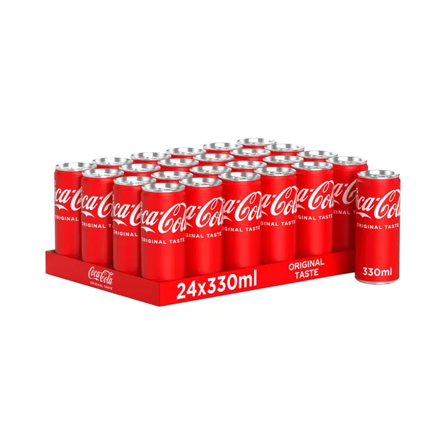 Karastusjook Coca-Cola 24-kast, COCA-COLA, 24 x 330 ml