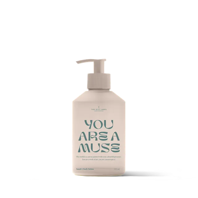 The Gift Label Hand & Body Lotion - You Are A Muse