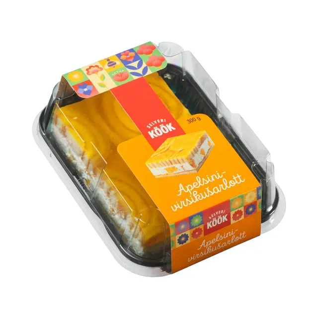 Apelsini-virsikušarlott, SELVERI KÖÖK, 300 g