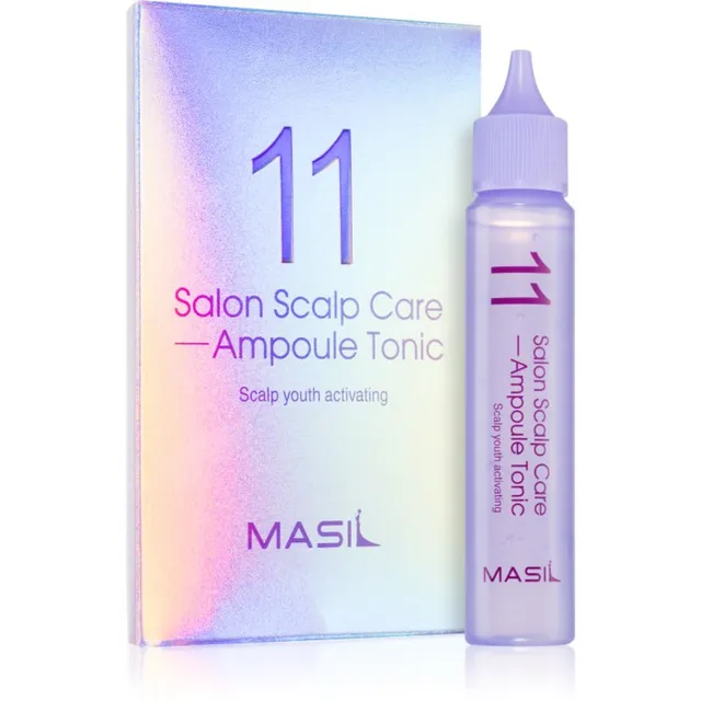 MASIL 11 Salon Scalp Care Juuksetoonik ärritunud peanahale 4x30 ml