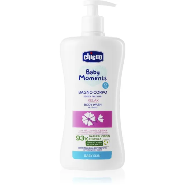Chicco Baby Moments Relax kogukehašampoon 0 m+ 500 ml