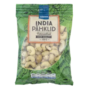 Coop India pähklid 150g