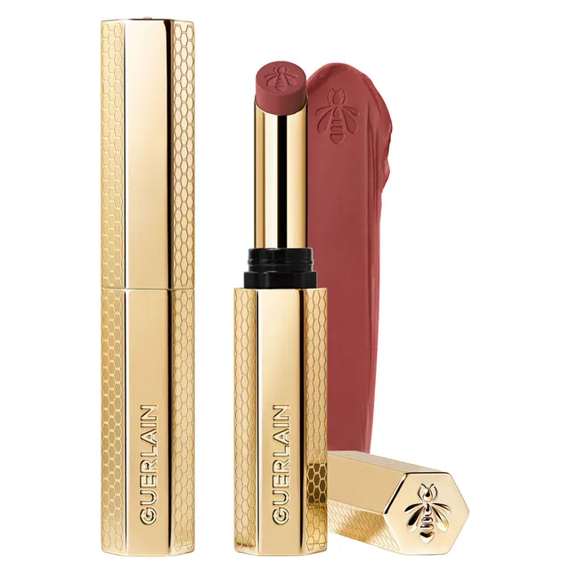GUERLAIN KissKiss Honey-Infused Intense Lipstick No.396 Peony Kiss 1.85g