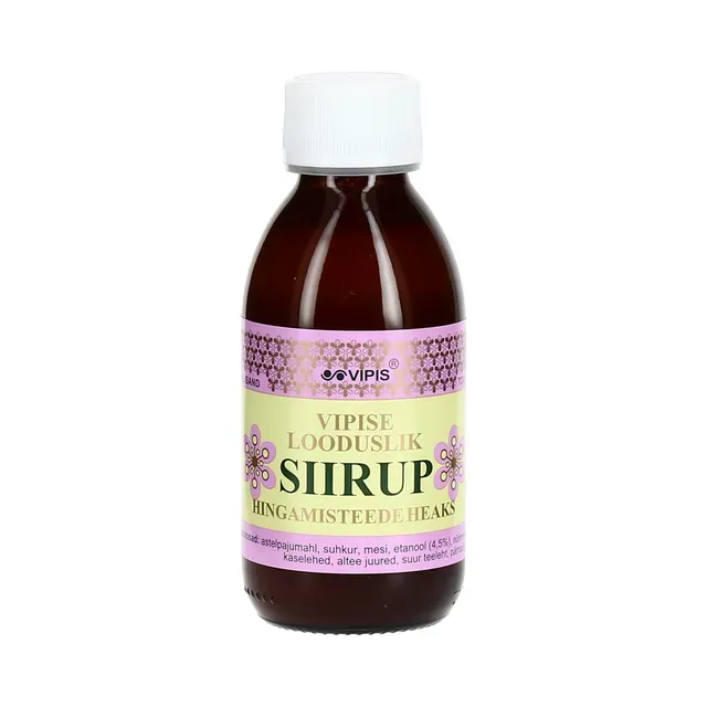 Looduslik köhasiirup, VIPIS, 150 ml