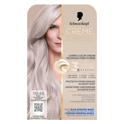 Püsivärv SK Creme Supreme hõbeblond 10-55