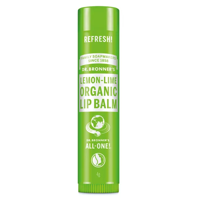 DR. BRONNERS Lemon-Lime Organic Lip Balm 4g
