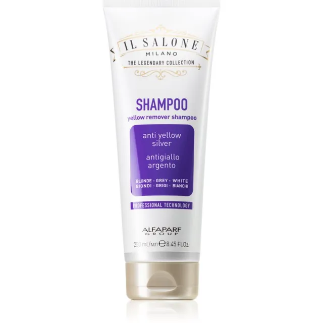 Alfaparf Milano Il Salone Milano Anti-yellow Lilla šampoon kollaste toonide neutraliseerimiseks 250 ml