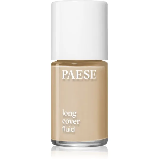 Paese Long Cover Fluid Väga hea katvusega vedel jumestuskreem varjund 1,75 Sand Beige 30 ml