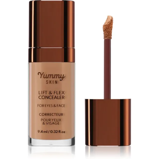Danessa Myricks Beauty Yummy Skin Lift & Flex Concealer Vedel peitekreem mati efektiga varjund 10 - Tan With Neutral Undertones 8.4 ml