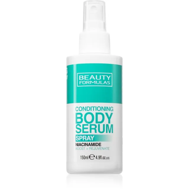 Beauty Formulas Niacinamide Kehaseerum niisutava toimega pihustiga 150 ml