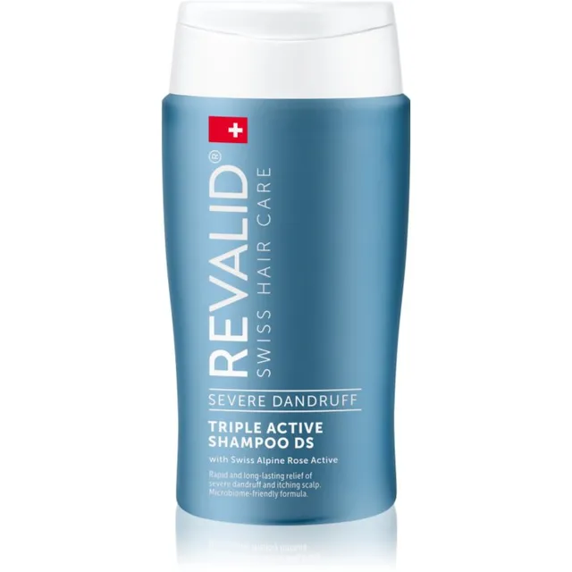 Revalid Triple Active Shampoo DS Õrn šampoon seborroilise dermatiidi ja tugeva kõõma vastu 150 ml