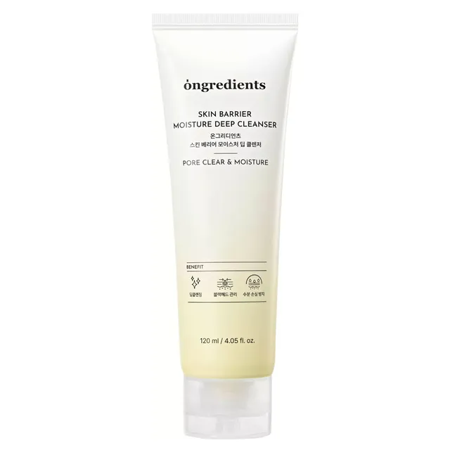 ONGREDIENTS Skin Barrier Moisture Deep Cleanser 120ml