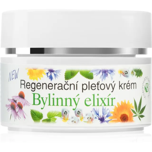 Bione Cosmetics Herbal Elixir Taastav näokreem 51 ml